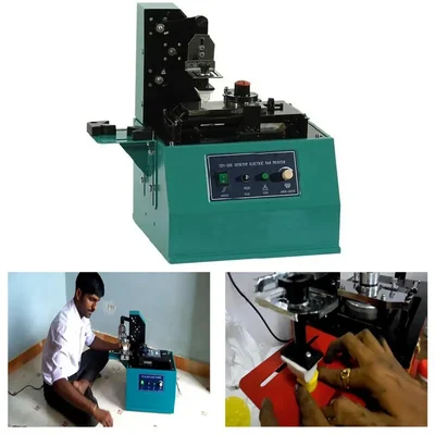 Mahalaxmi All Rounder 15x15 mm Tabletop Pad Printing Machine for All Types of Surfaces and Materials